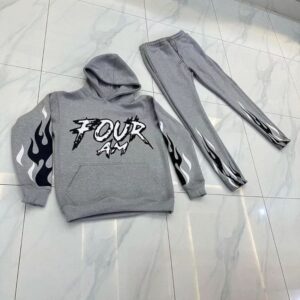 Classic fit fleece hoodie and pant