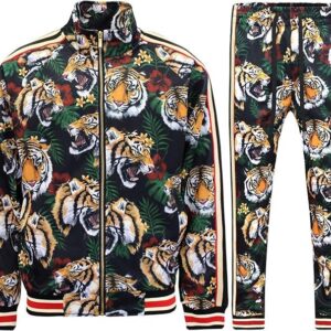 Tiger pattern Treck suite sets