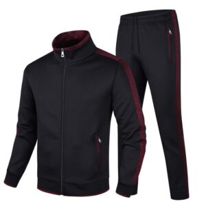 Treck suite long sleeve sweat suits Athletic set full zip running jogging sports jacket And pant